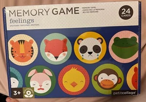 PetitCollage Memory Game Feelings (24 Cards) Brand New Sealed BNIB Gift Ready - Picture 1 of 3