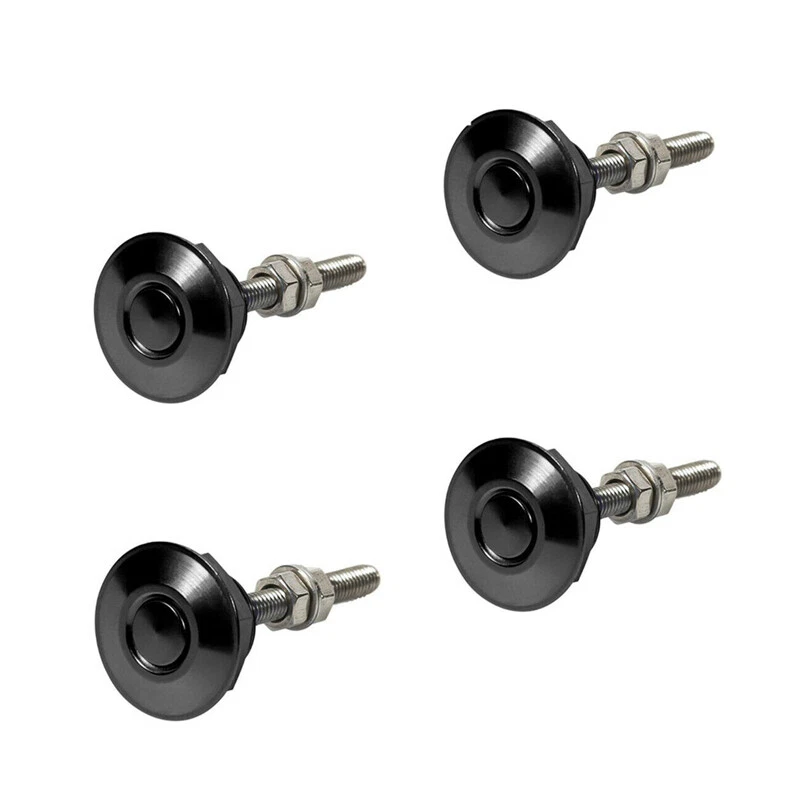 4件装耐用汽车防撞罩盖锁针夹帽锁扣按钮 — 第 1/4 张图片