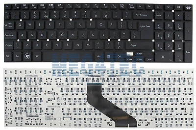 GATEWAY NV55 NV57 NV55S NV57H NV75S NV52L NV56R UK KEYBOARD KB.I170G.317 F71 - Image 1 of 2
