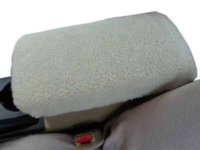 Cubierta de consola reposabrazos central Sherpa de piel sintética para Nissan Rogue 2015-2020 N1S Foto 1 de 2