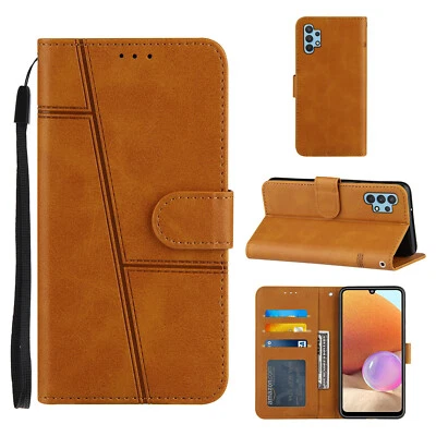 麂皮皮手机壳 保护套 适合三星 Galaxy A32 A42 A52 A72 5G A12 — 第 1/4 张图片