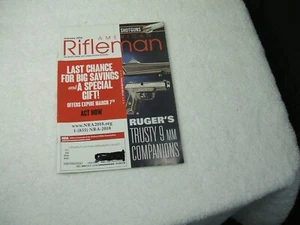 American Rifleman Magazine February 2018 Ruger's Trusty 9mm Companions - Imagen 1 de 2