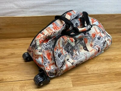 Unbranded Colorfull Travel Shopping Camping Bag Adjustable Handle With Weels - Image 1 of 4