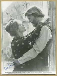 Kris Kristofferson & Isabelle Huppert - Rara foto grande firmata - Cannes 1981 - Foto 1 di 1