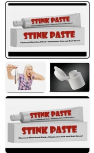 Stink Paste Charcoal Mint Hand Wash Fish & Bait Odor Eliminator - Picture 1 of 8