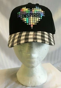 Mini Pop Kids Baseball Hat Holo Sequin INSPIRED Black Mad Engine New w/ Tags - Picture 1 of 9