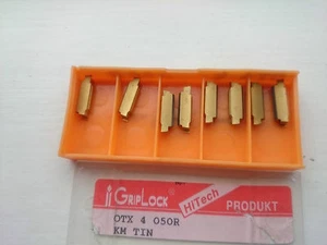 8 GripLock Hartmetall Nuteinsätze OTX 4 050R KM TIN ( OTX4050R OTX 4 050 R ) - Bild 1 von 2