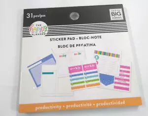 ¡NUEVO! Almohadilla adhesiva de 31 piezas The Happy Planner Productividad - Imagen 1 de 4