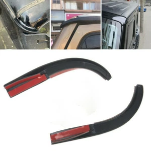 2x Water Rain Diverter Guard Slot Gutter Extension For Jeep Wrangler JK 2007-17 - Picture 1 of 12