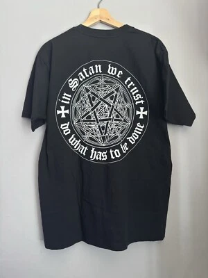 Camisa de metal negra vintage Dimmu Borgir In Satan We Trust Do What Has To Be Done Foto 1 de 4