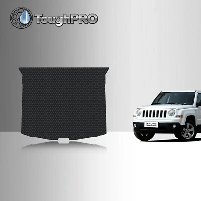 ToughPRO Cargo Mat Black For Jeep Patriot All Weather Custom Fit 2007-2017 - Image 1 of 4