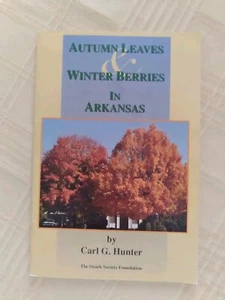 Autumn Leaves & Winter Berries in Arkansas by Carl G. Hunter 1995 Ozark Mountain - Picture 1 of 13