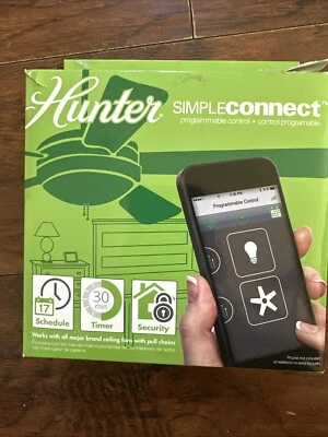 Hunter Simple Connect Programmable Control - 99107 - Image 1 of 4