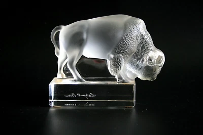 PAPIER BISON CRISTAL LALIQUE - Photo 1/4