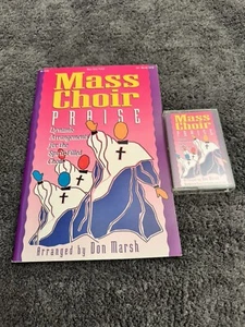 Mass Choir Praise Songbook & Demo Cassette by Don Marsh ©1994 FREE Shipping - Picture 1 of 5