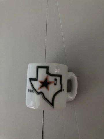 NHL Mini Mugs - Dallas Stars - White w/Old Shape Of Texas Logo Cover