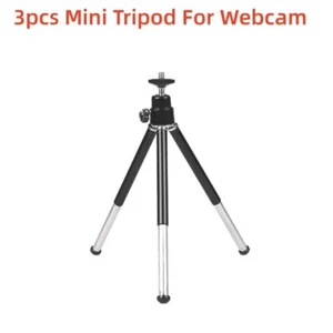 3PCS Mini Desktop Tripod Holder Webcam Tripod Table Stand for Smartphone US A - Imagen 1 de 10