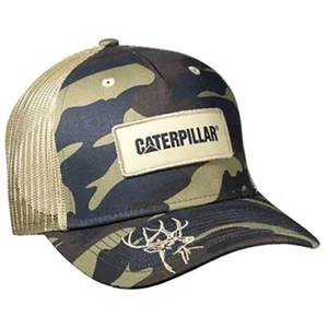 Caterpillar CAT Equipment Wild Game Camo Buck/Geese Snapback Mesh Cap/Hat - Picture 1 of 2