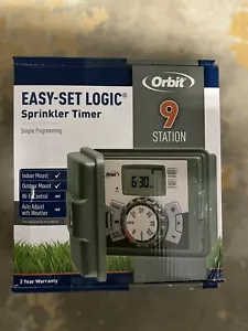 BRAND NEW Orbit Easy-Set Logic 9-Station Sprinkler Timer, Model #57899 - Picture 1 of 4
