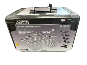 New Master Mechanics 268pc Tool Set Brand New 1/4" 3/8" 1/2" SAE & Metric - Picture 1 of 3
