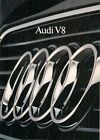 Audi V8 3.6 1990-91 UK Market Launch 12pp Sales Brochure