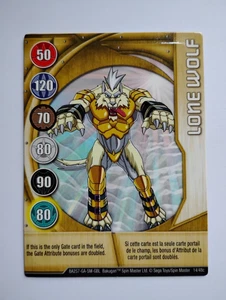 Bakugan Card Lone Wolf Magnetic - Picture 1 of 2