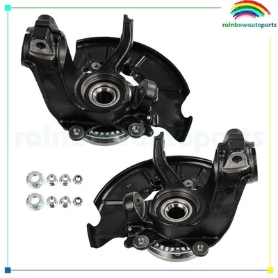 Conjunto de nudillos con cojinete de cubo de rueda delantera para Volkswagen Golf Beetle Jetta Foto 1 de 4