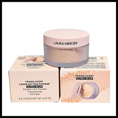 2 x Laura Mercier Ultra Blur Translucent Loose Setting Powder 0.21 oz.  Travel - Image 1 of 4