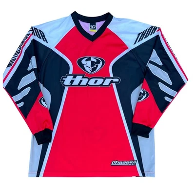Vintage Thor Motocross Racing Jersey Phase 2.0 Size L - image 1 of 4
