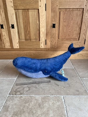 Very Rare - Gilbert the Great Blue Whale - BNWT Retired huge soft plush toy gift - Image 1 of 4