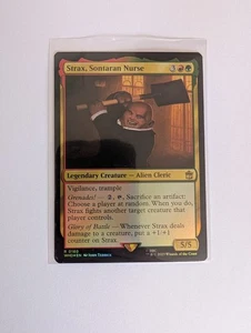MtG Strax, Sontaran Nurse Doctor Who Magic Gathering NM/M - Picture 1 of 7