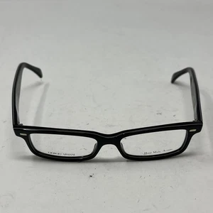 Authentic Giorgio Armani GA 822 UUU  145 Square Black Glasses No Case - Picture 1 of 12