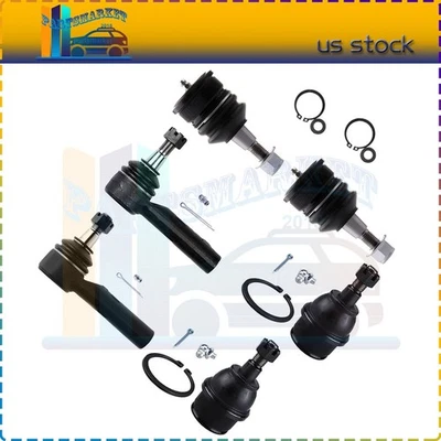 For 2006-2010 Jeep Commander Set Of 6 Front Tie Rod End Ball Joint Steering - Image 1 of 4