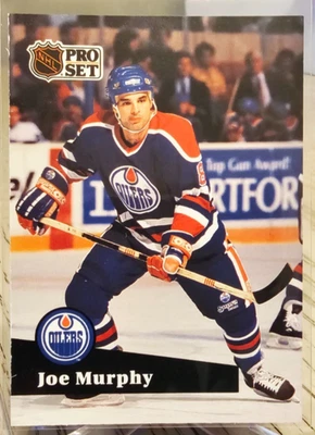 1991-92 Pro Set Joe Murphy #68 Edmonton Oilers - Image 1 of 2