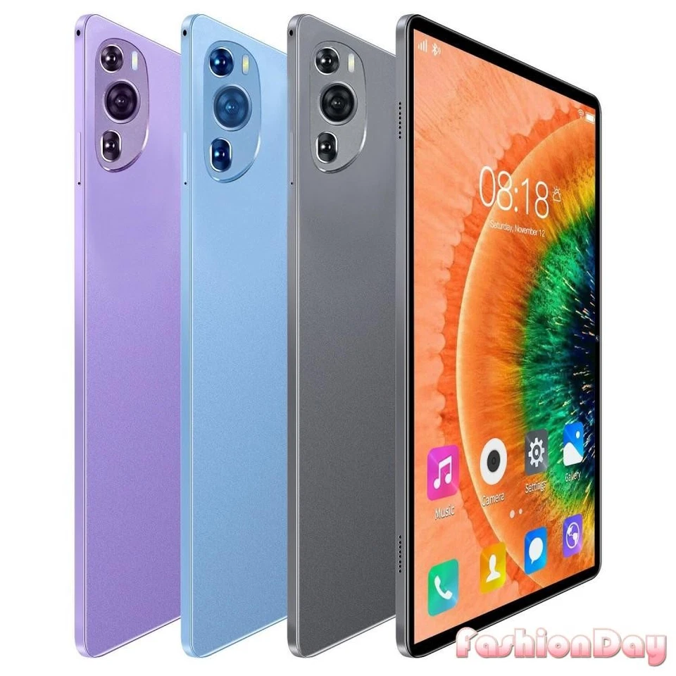 P70 Pro Tablet PC Android 12 10.1'' 16+512GB 13+16MP 8000mAh Wifi Dual Camera - Image 1 of 4