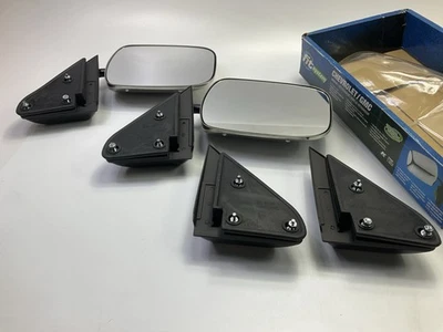 (2) K Source H3690 Manual Fold Away Chrome Door Mirrors For Chevrolet / GMC - Image 1 of 4