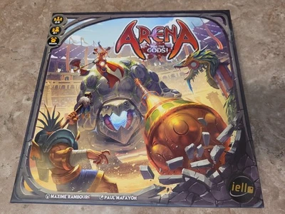 Arena: For the Gods! (boardgame) (mint, sleeved, unplayed - Image 1 of 4
