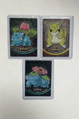 Lot Cartes Pokemon Topps Holo - Photo 1/4