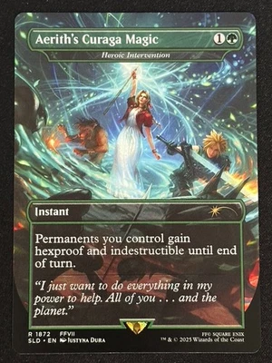 1x MTG Aerith's Curaga Magic - Heroic Intervention - (SLD) #1872 - Magic - Image 1 of 2