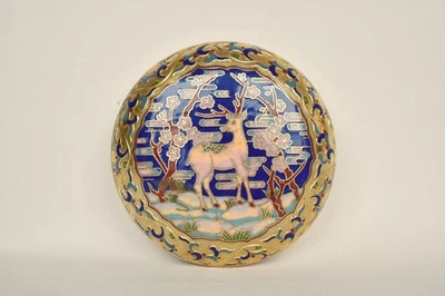 caja cloisonne china vintage Foto 1 de 4