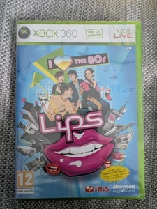 Lips: I Love The 80s (Microsoft Xbox 360, PAL Game Only Brand New Factory Sealed - Picture 1 of 1
