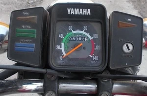 New Yamaha  RX100 Speedometer Assy Ignition Switch Set Complete - Picture 1 of 9