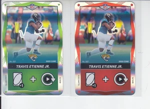 2 - NFL UNO Elite TRAVIS ETIENNE JR Foil SP Green + Red Jaguars #057 - Picture 1 of 1
