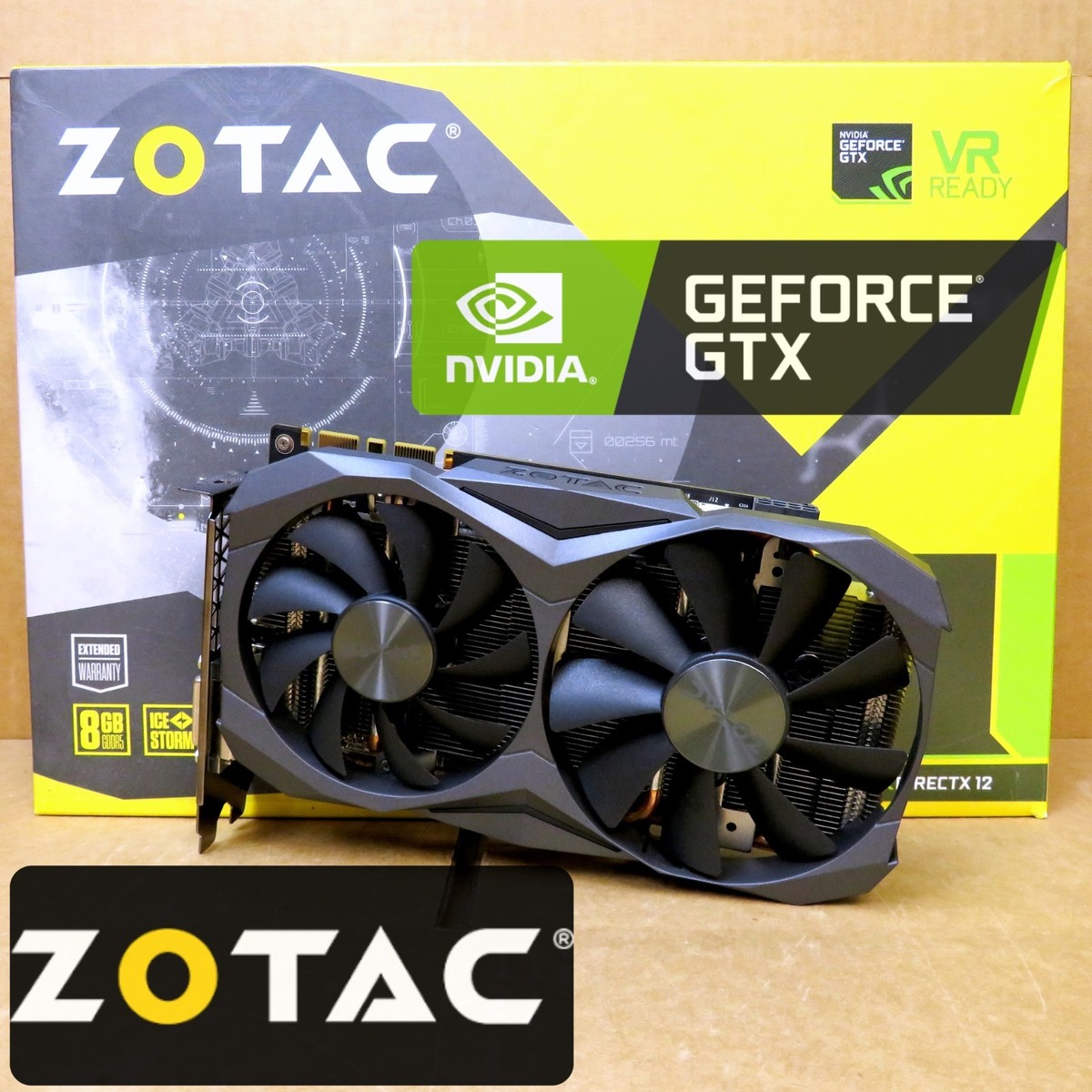 ZOTAC NVIDIA GeForce GTX 1070 Ti GDDR5 Computer Graphics