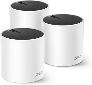 TP-Link AX3000 Whole Home Wi-Fi 6 Mesh System Deco X55 Pro Dualband 3 Stk weiß - Afbeelding 1 van 1