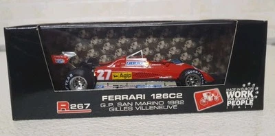 1/43 BRUMM R267 FERRARI 126 C2 #G. VILLENEUVE.NO BANG BEST ART MODEL PROGETTO K  - Immagine 1 di 4