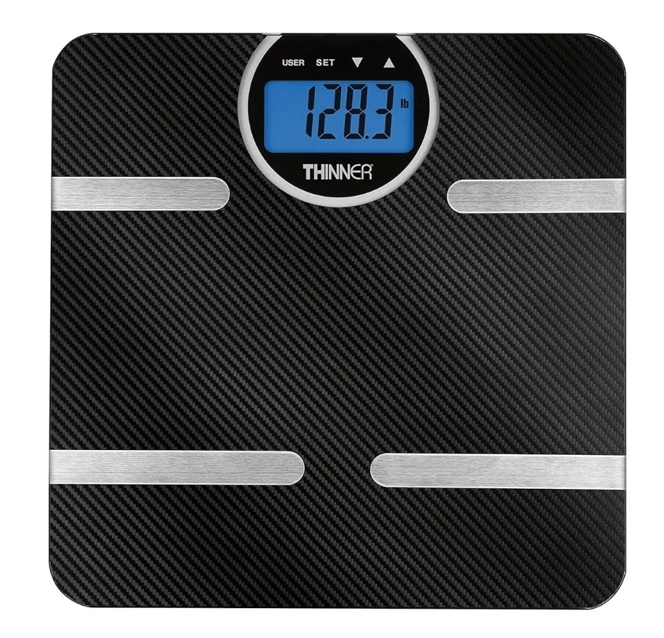 Thinner by Conair Scale for Body Weight, Digital Bathroom Scale with Body Fat - Image 1 of 1