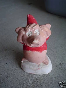 Small Vintage Chalk Mouse Figurine LOOK - Picture 1 of 1