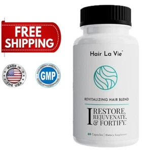 Vitaminas para el crecimiento del cabello Hair La Vie Vitality - con biotina, suplemento de palma enana americana - Imagen 1 de 4