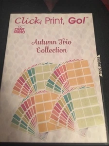 NEW & SEALED - Click, Print, Go! - Autumn Trio Collection CD Rom- Craft Studio - Picture 1 of 1
